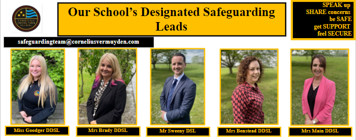 Images of the Safeguarding Team members